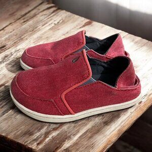 Olukai Nohea Lole Girls Casual Slip-On‎ Shoes Pink